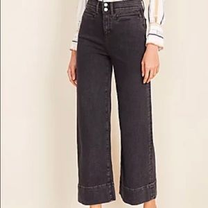 Ann Taylor Wide Leg Jeans